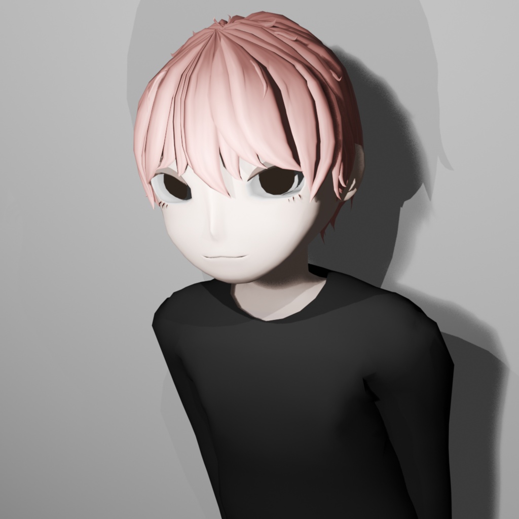オリジナル3Dモデル【akagami】 vrc アバター