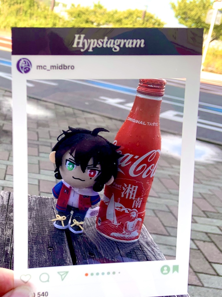 山田二郎SNS風クリアポストカード(2枚組)