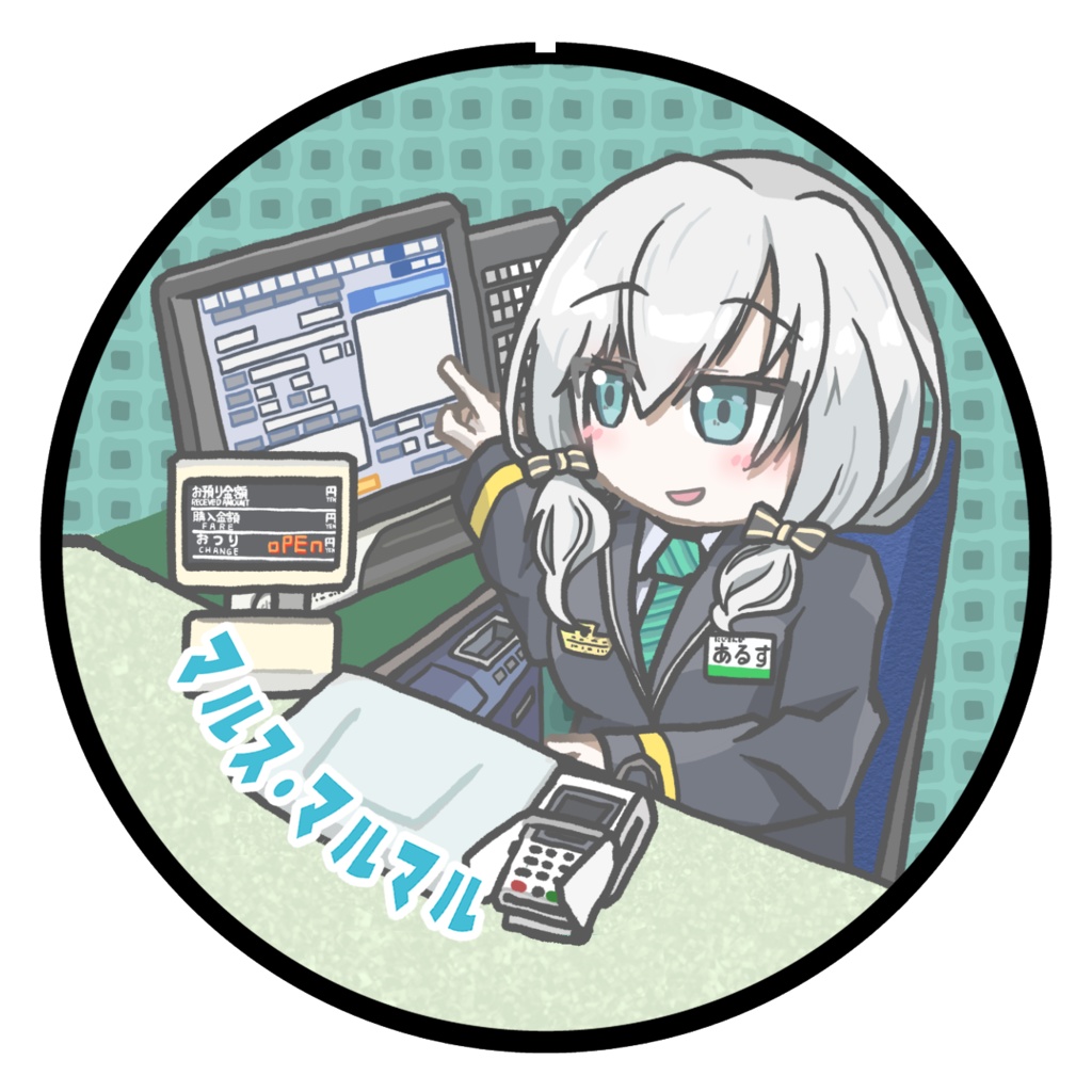 【缶バッジ】マルス・マルマル