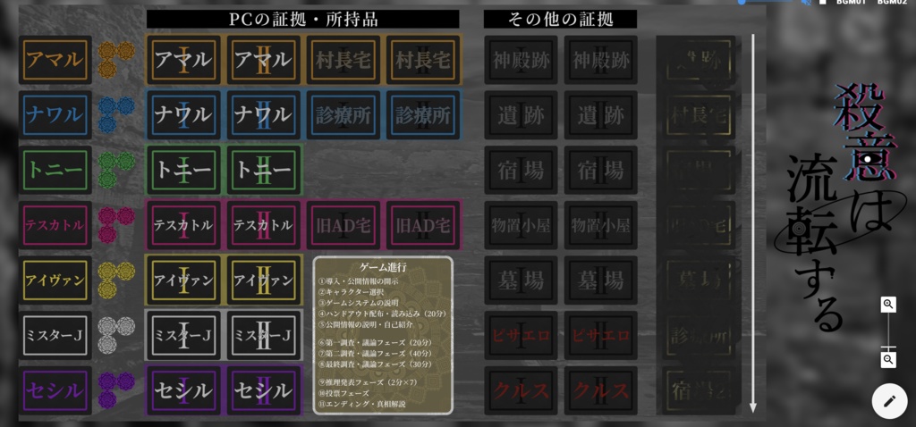 殺意は流転する - 現代編 -【オンラインマーダーミステリー おすすめ】