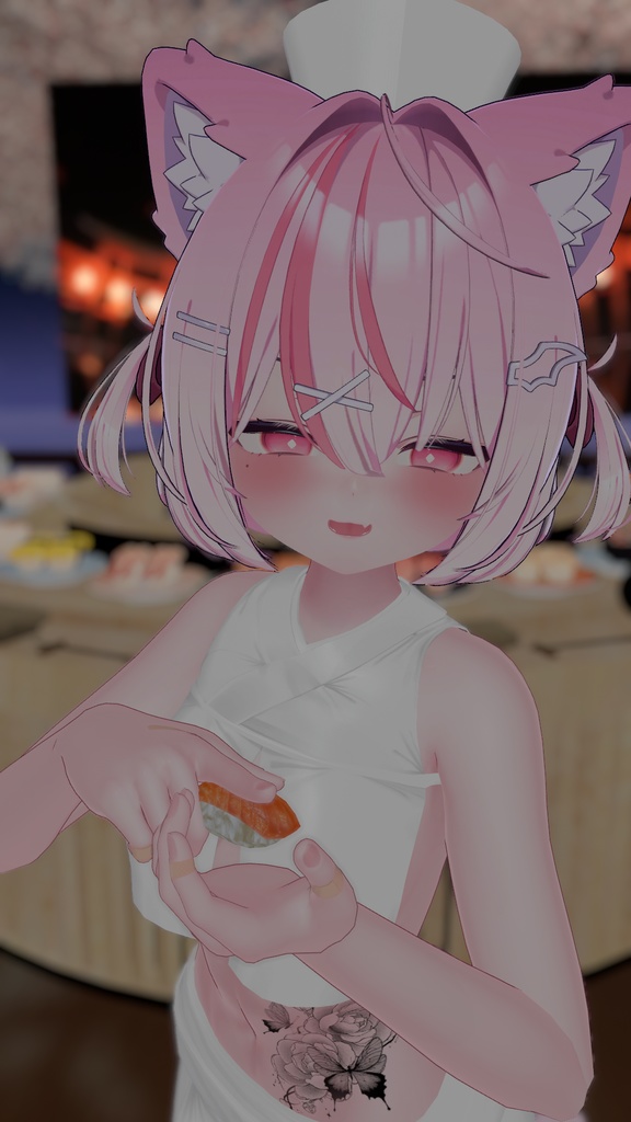 【半額セール中】大江ッ戸 板前サキュバス/Itamae Succubus【めくれるギミック】