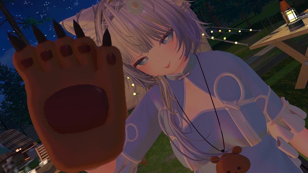 【半額セール中!】クマッちゃいな!/BearChinaDress【VRChat想定衣装】
