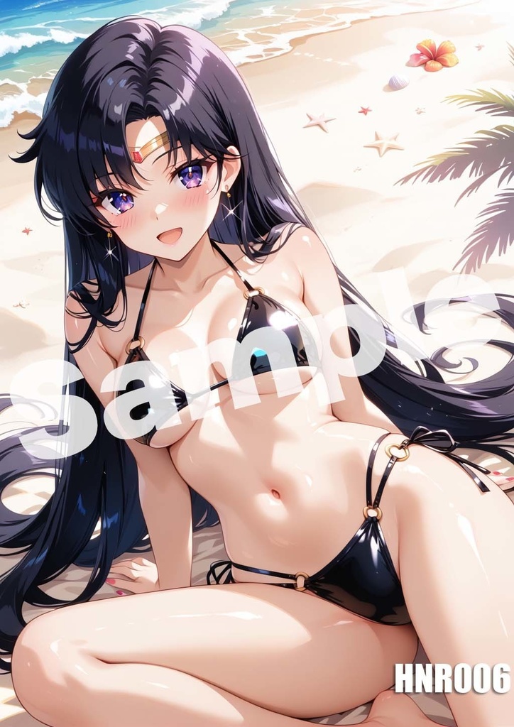 【セーラーマーズ】セーラームーン AI イラスト A4ポスター 高画質 ヌード 美人 水着 下着 巨乳 同人 コスプレ HNR001-006