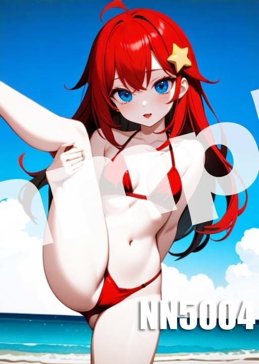 【中野五月】五等分の花嫁 AI イラスト A4ポスター 高画質 ヌード 美人 水着 下着 巨乳 同人 コスプレ NN5001-5015