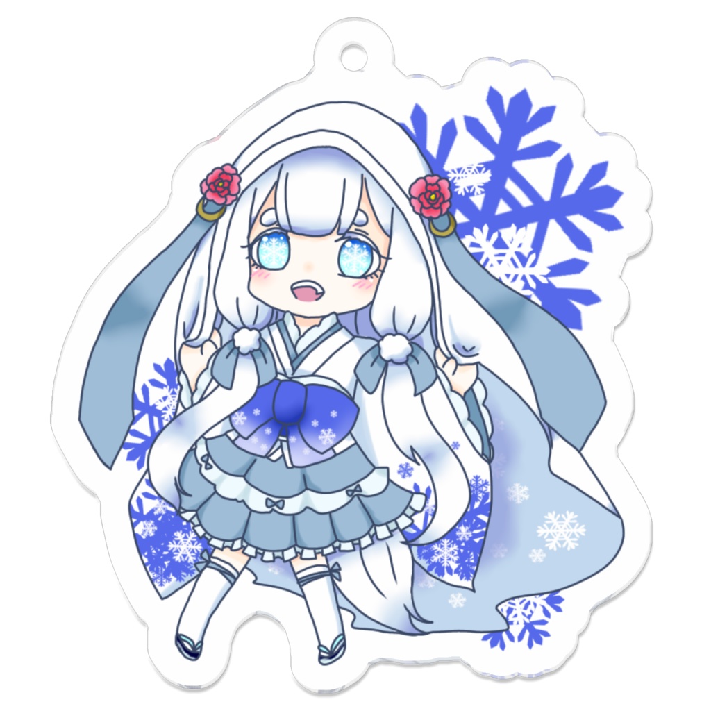 淡雪 アクリルキーホルダー