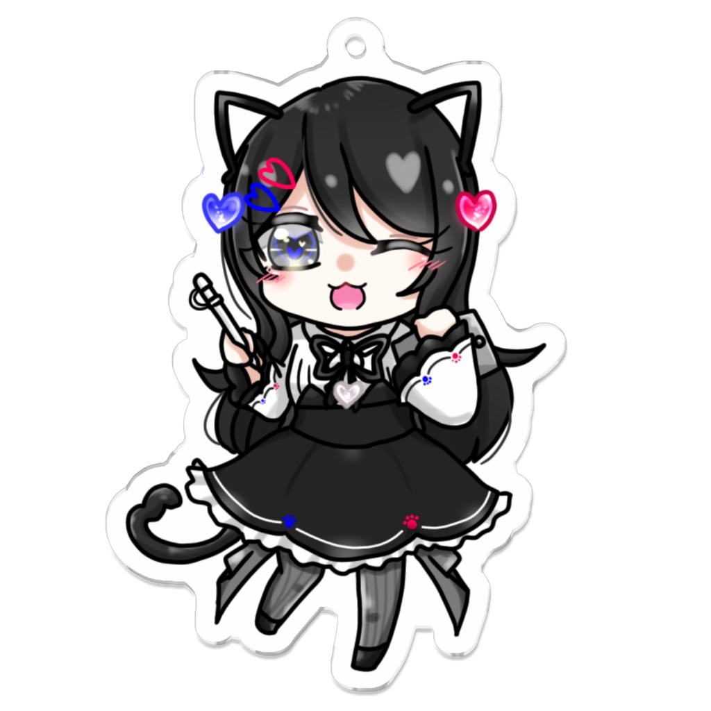 心音　ミニキャラアクキー