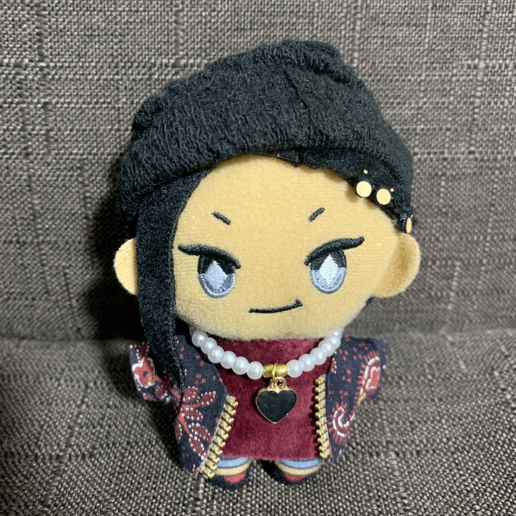 ぬい用 アクセサリー フェイクパールハート