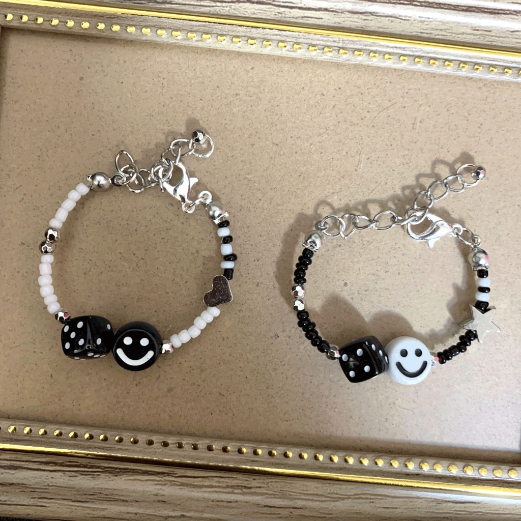 ぬい用 アクセサリー サイコロスマイル