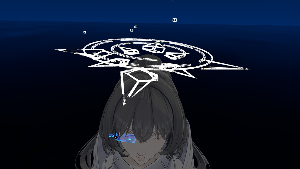 【VRChat向け】天使の輪