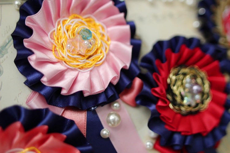 刀剣乱舞*イメージロゼット(秋田藤四郎/乱藤四郎/薬研藤四郎/博多藤四郎)