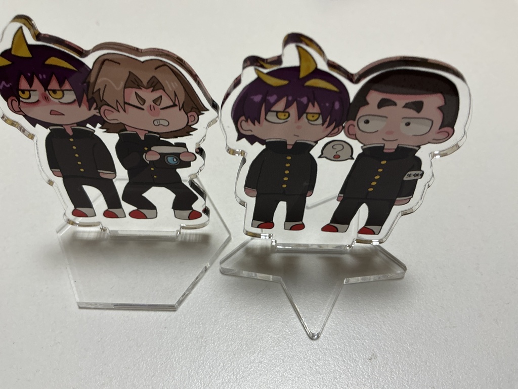 ミニアクリルスタンド(イトダ＆シライ、ホシ＆シライセット)