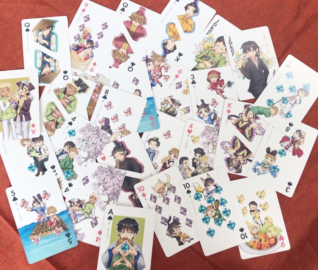 日和同人トランプ