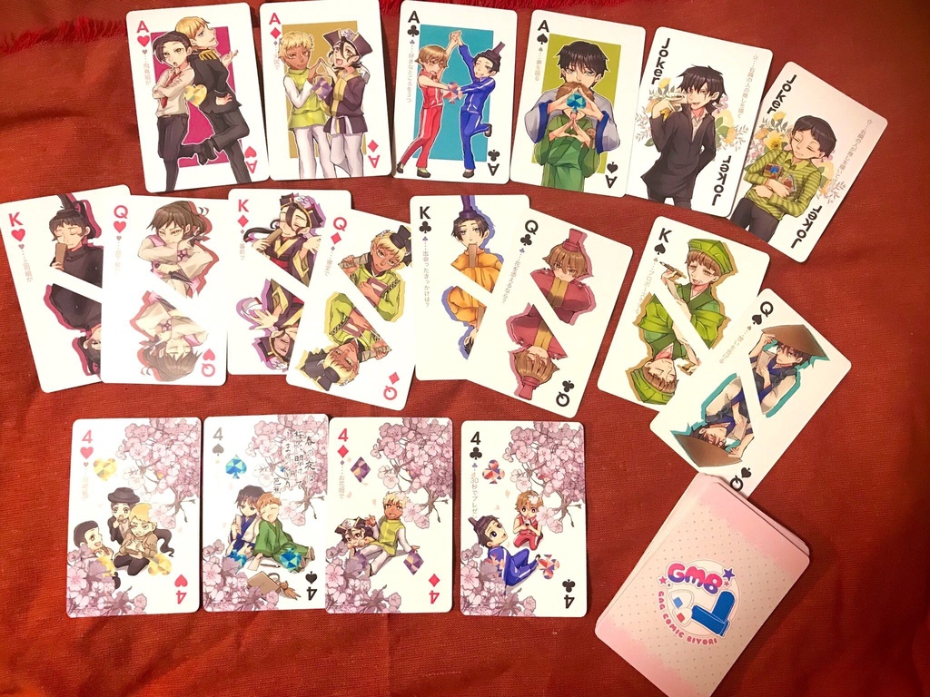 日和同人トランプ