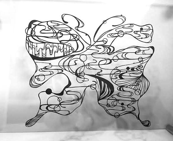 切り絵　　ちょう