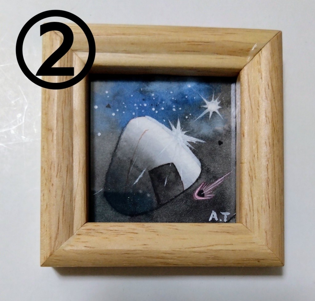 おにぎりのミニ原画