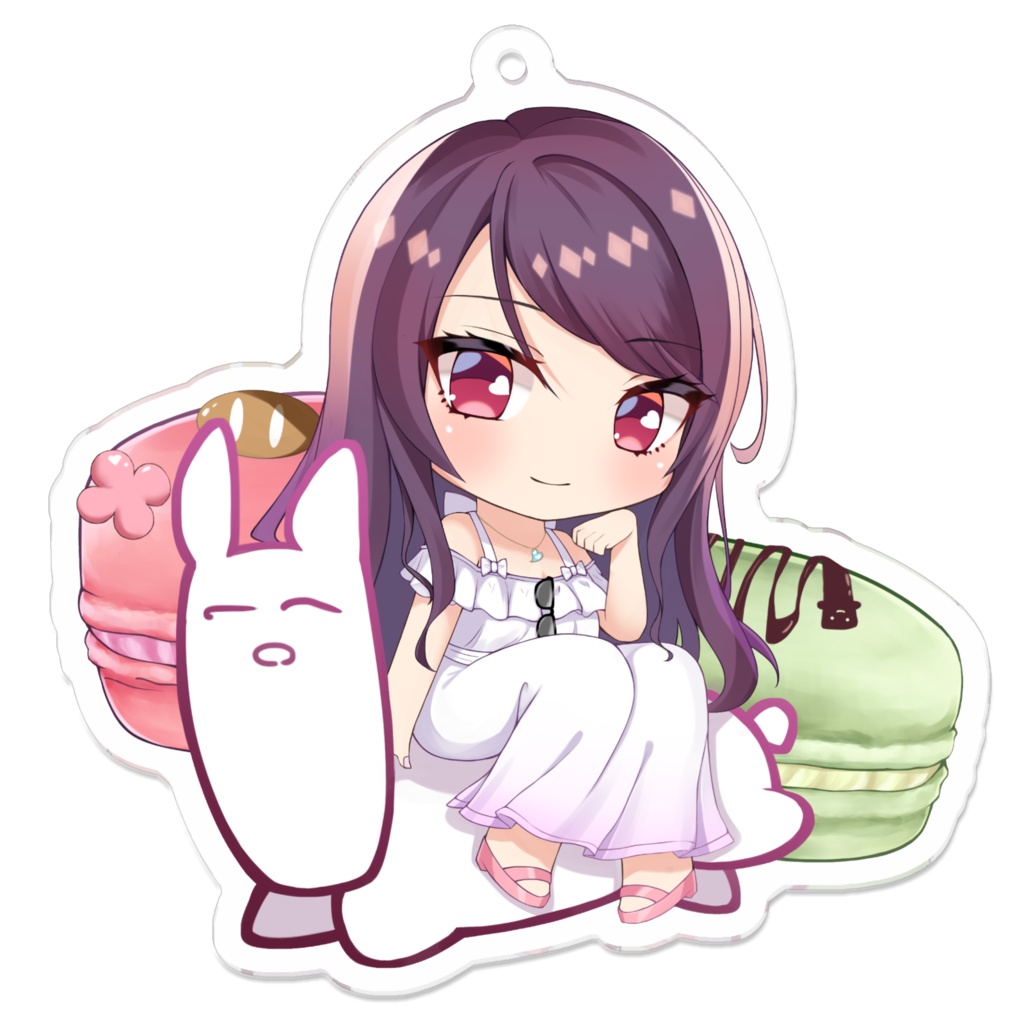 【非公式】郡道美玲ワンピース衣装アクキー