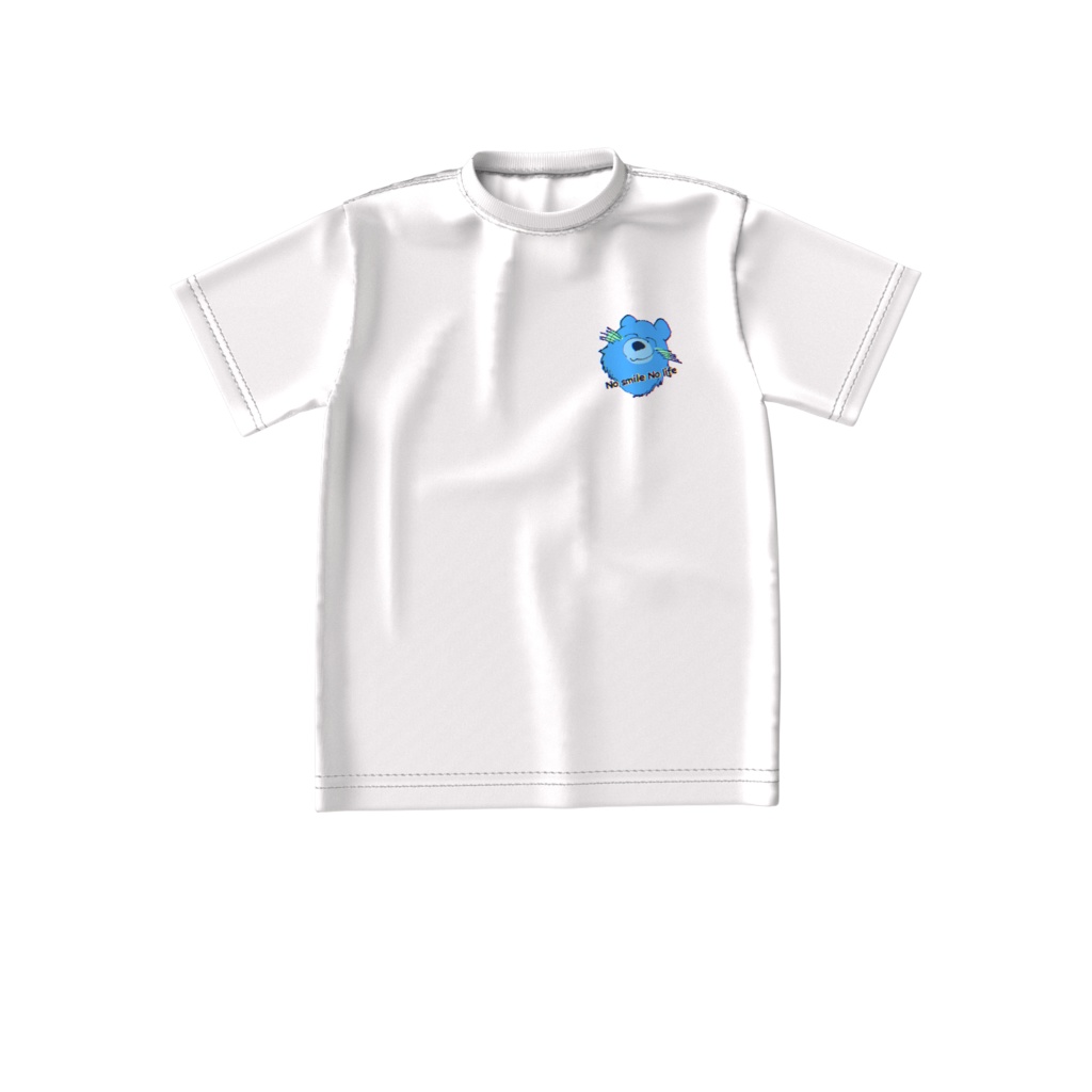 No smile No life Tシャツ-ビッグシルエットVer.- 