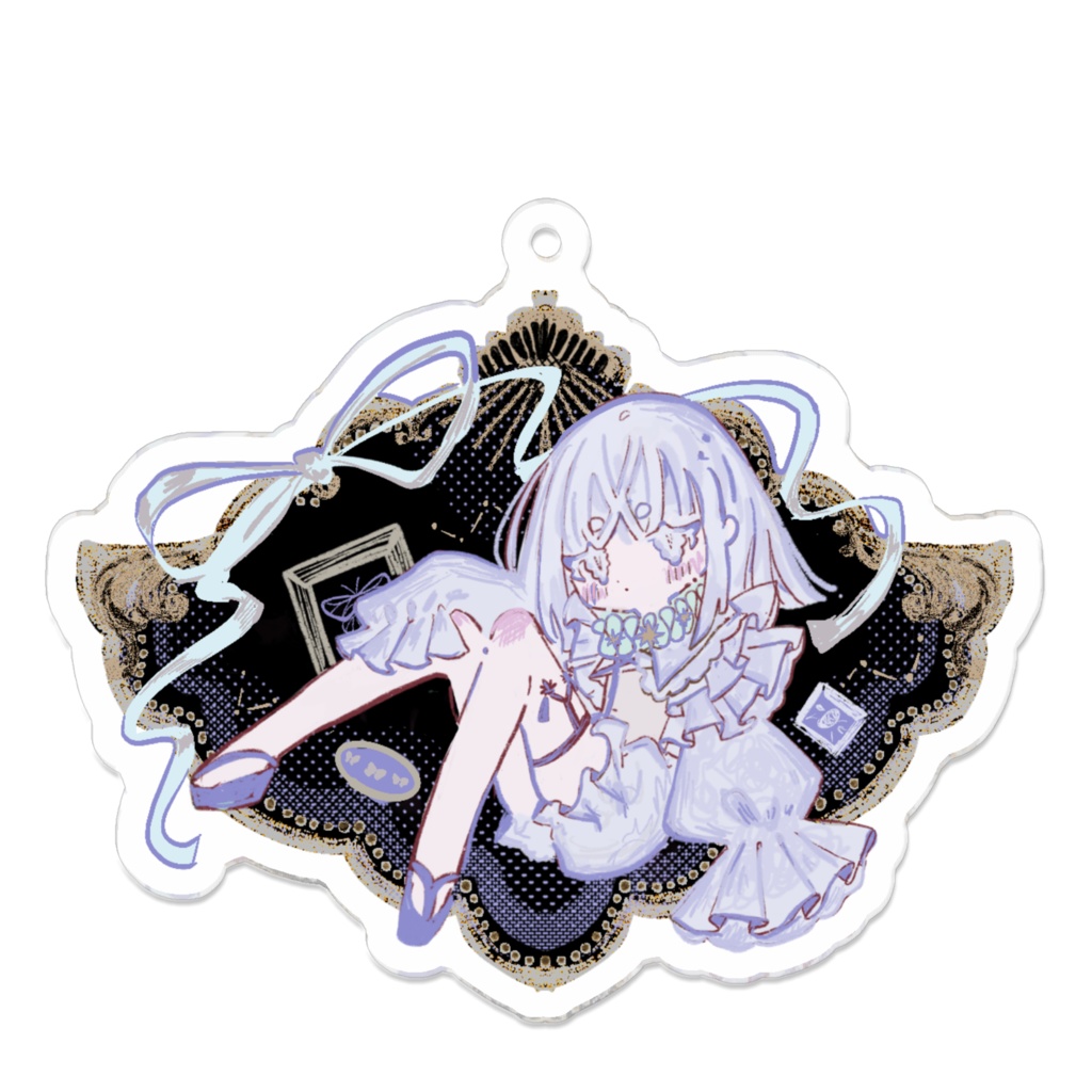 御影ちゃんアクリルミニキーホルダー