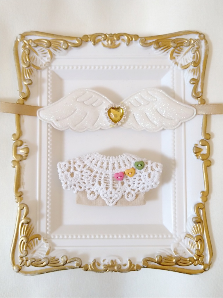 秋のお洋服と羽のセット（再販予定あり）