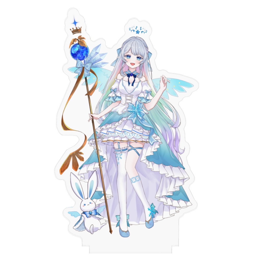 白雪ふりる初期立ち絵アクスタ