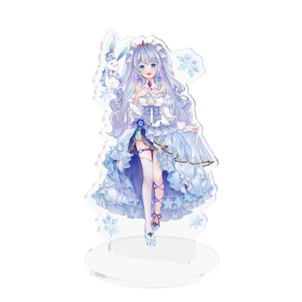 白雪ふりる誕生日立ち絵アクスタ