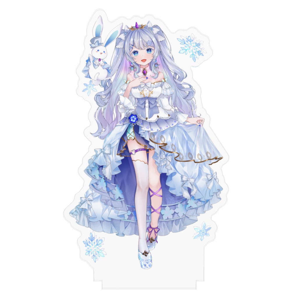 白雪ふりる誕生日立ち絵アクスタ