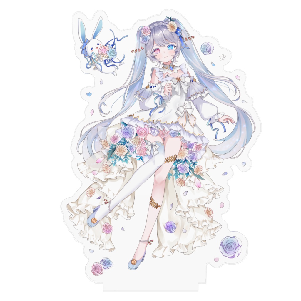 白雪ふりる1周年アクスタ