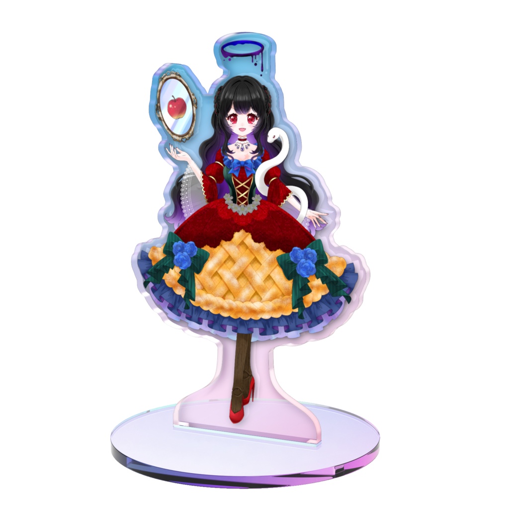 黒蜜りんごオーロラアクスタ