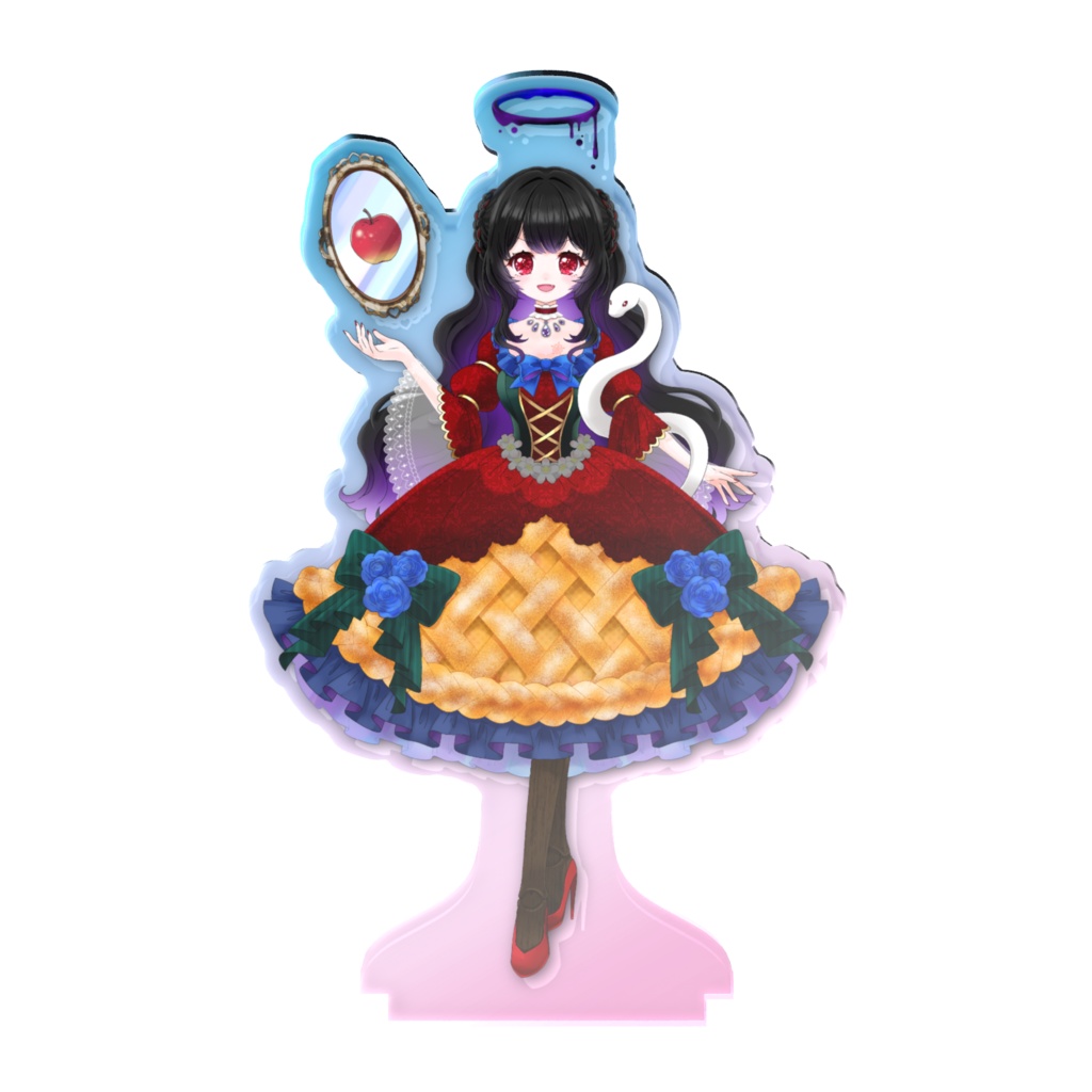 黒蜜りんごオーロラアクスタ