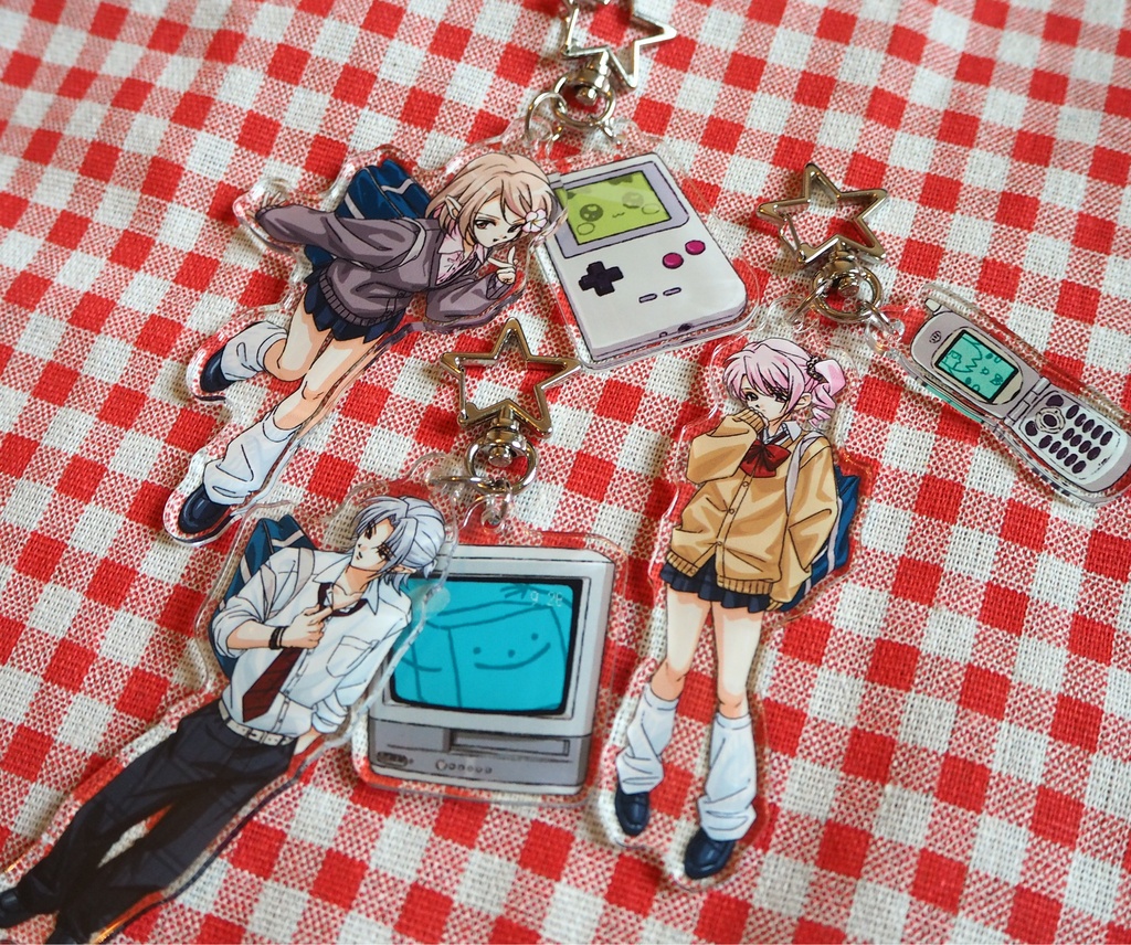 ずしりギャルアクキー