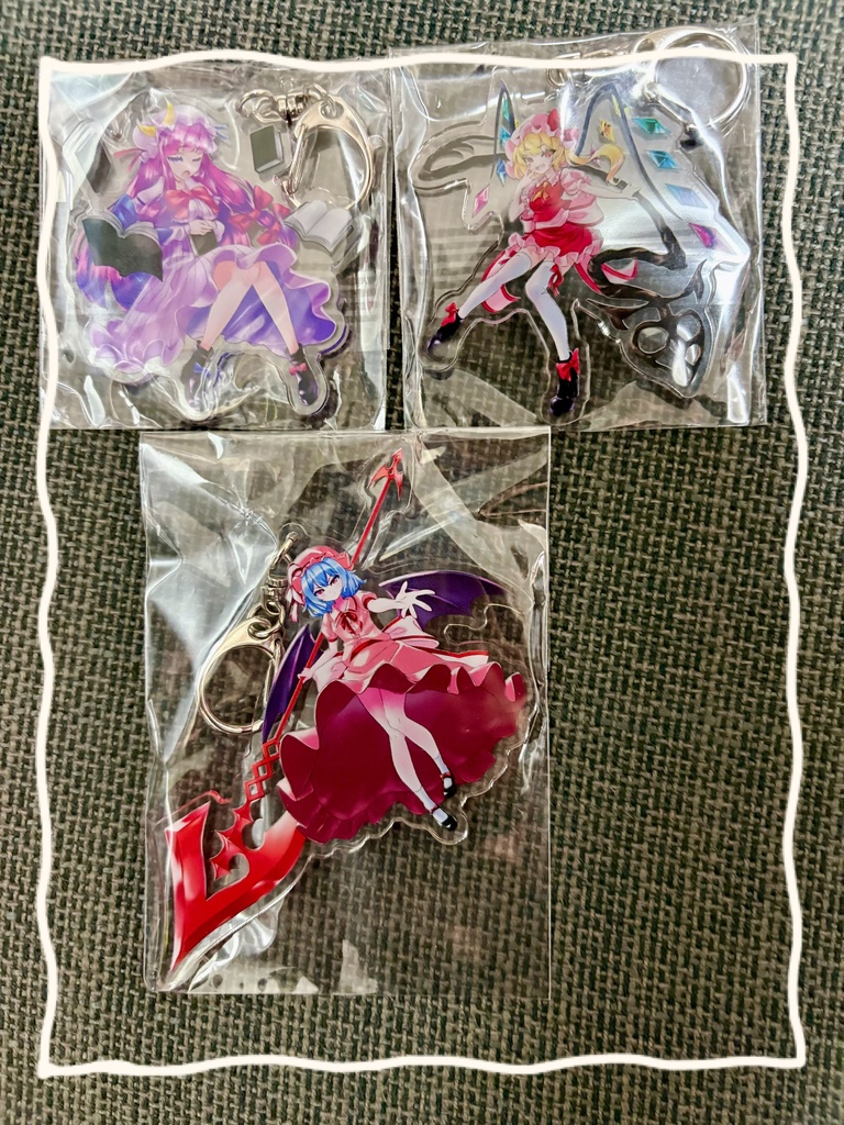 東方紅楼夢2025頒布アクキー紅魔組