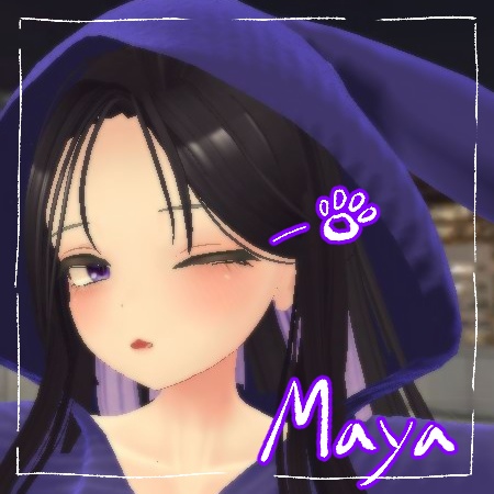 [Maya] Cute Footprint Eye Set🐾