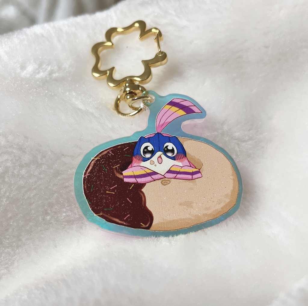 ピノのアクリルキーホルダー(ドーナツver.)