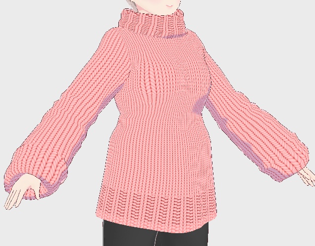 【無料】手編みセーター