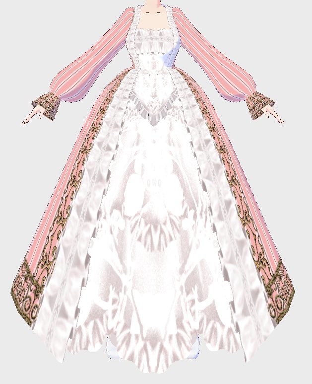 【無料版あり】クラシカルロングドレス