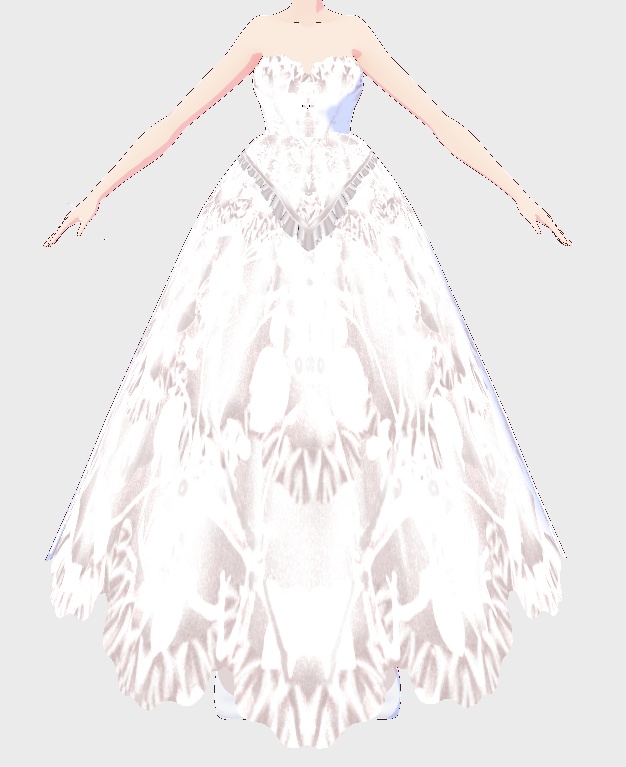 【無料版あり】クラシカルロングドレス