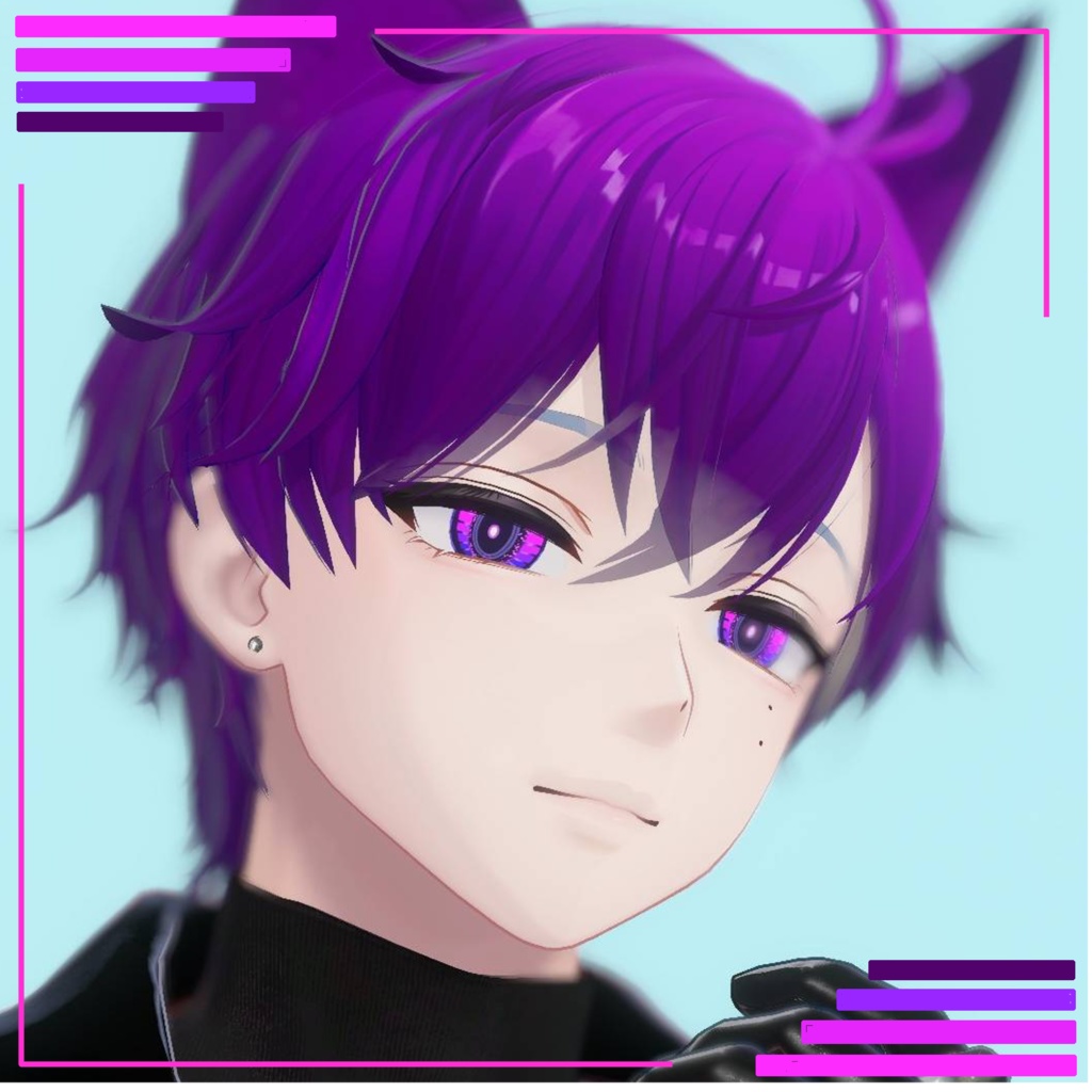 【5アバター対応】Cyber Soul Eye