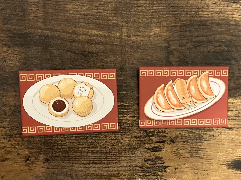 中華風どうぶつ缶バッチ