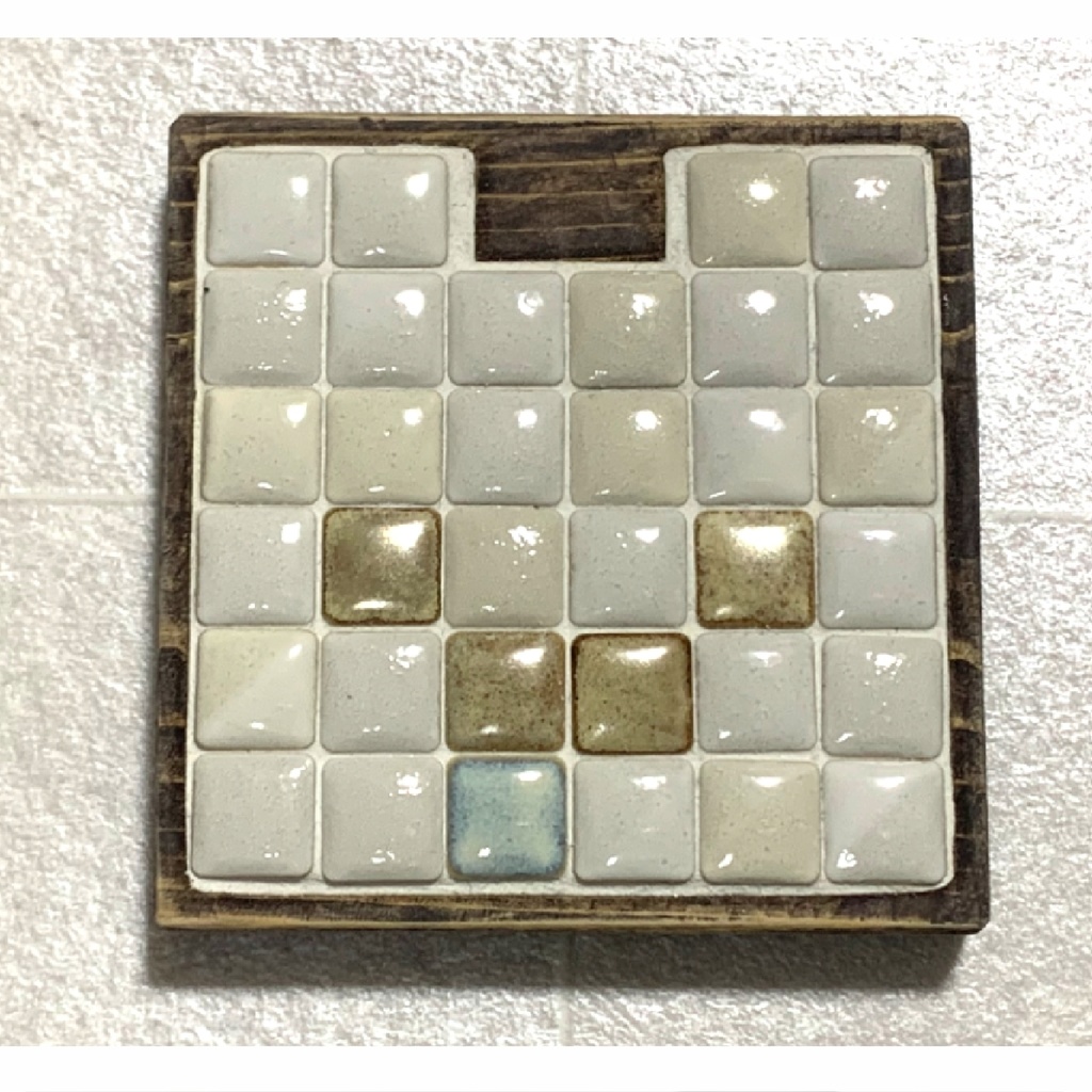 手作りタイルコースター