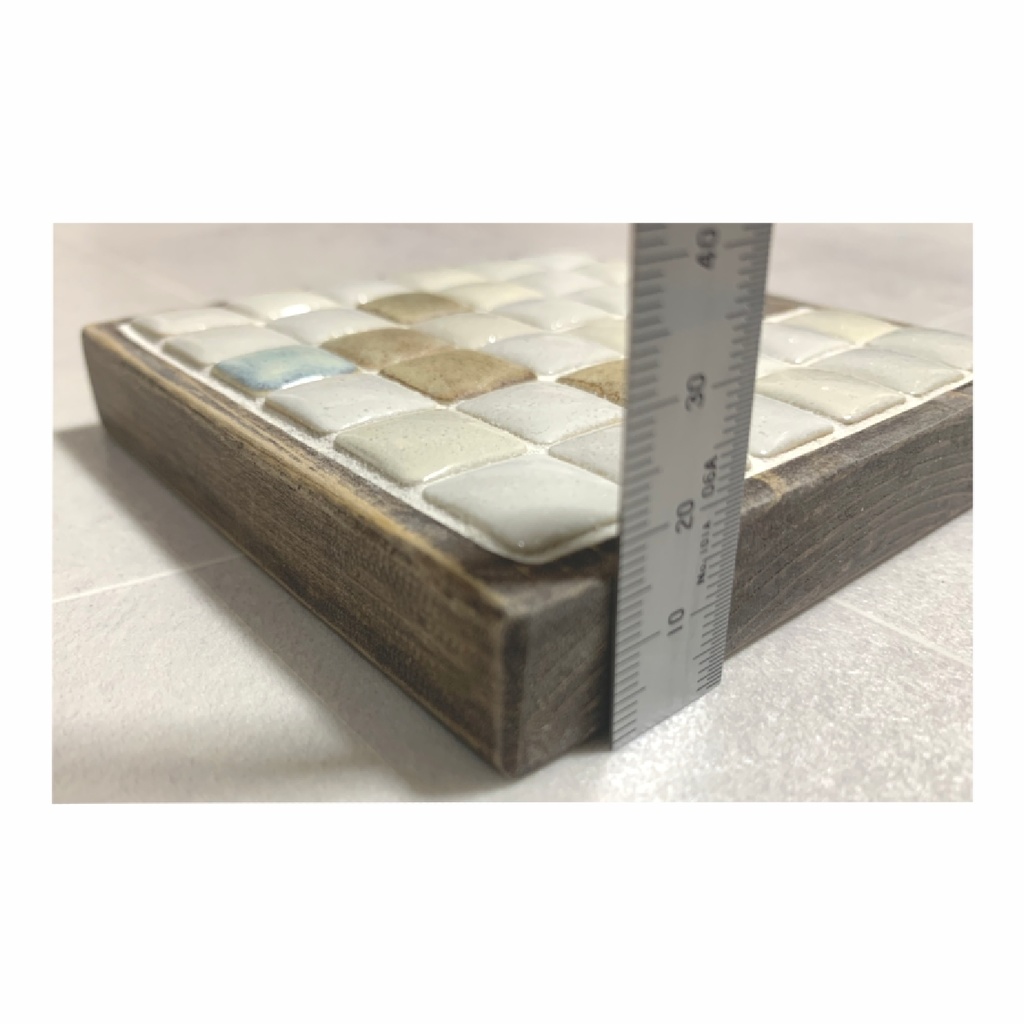 手作りタイルコースター