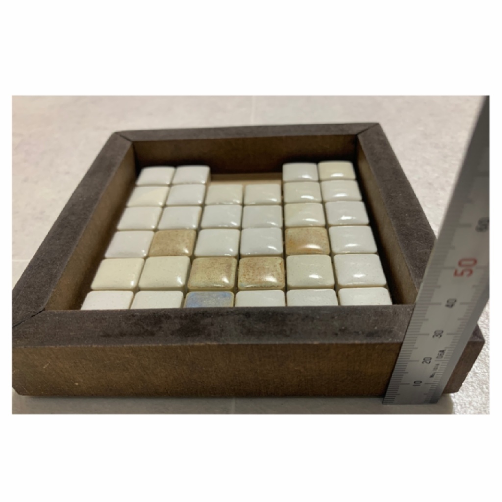 手作りタイルコースター