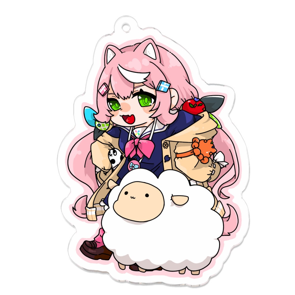 【非公式】魔王様と小さいオトナリと一緒アクリルキーホルダー
