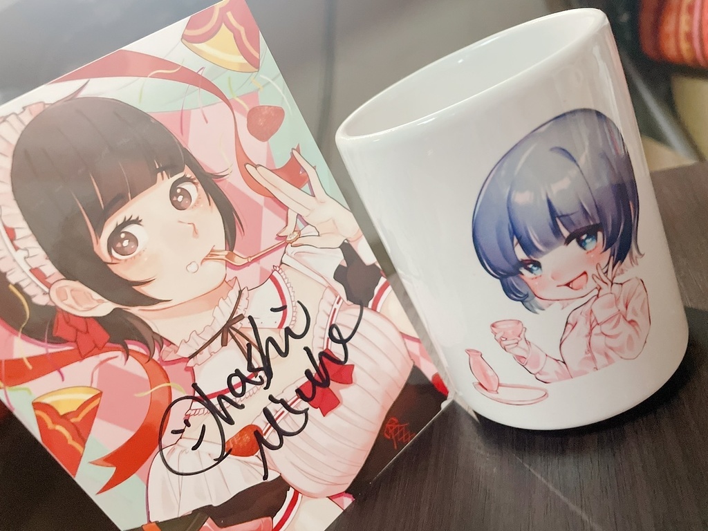 【生誕特製】みうのちゃん酒ぺろ湯呑