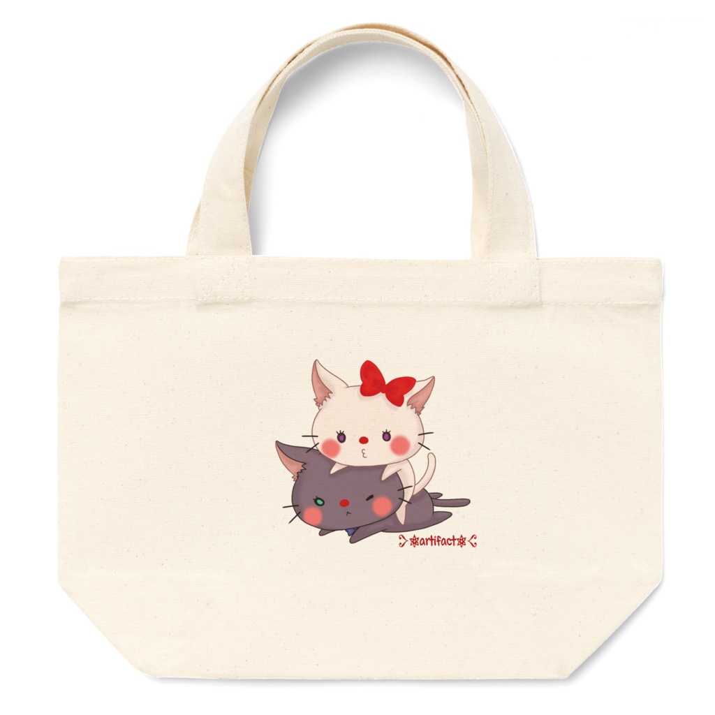 ᯒᯎ″❤︎ᯒᯎ″❤︎猫ちゃん トートバッグ