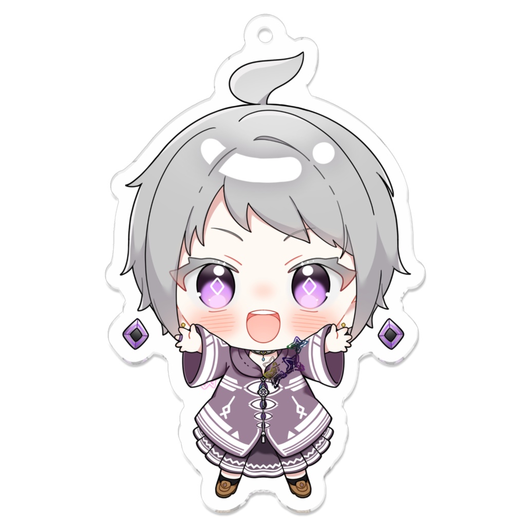 SDアスク・スーリエル&ロゴのアクリルキーホルダー!✨
