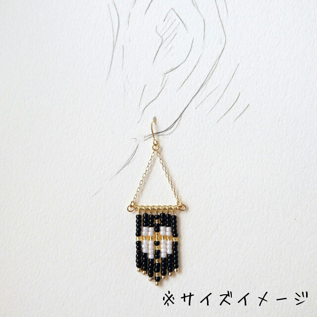 刀剣乱舞 髭切&膝丸フリンジピアス