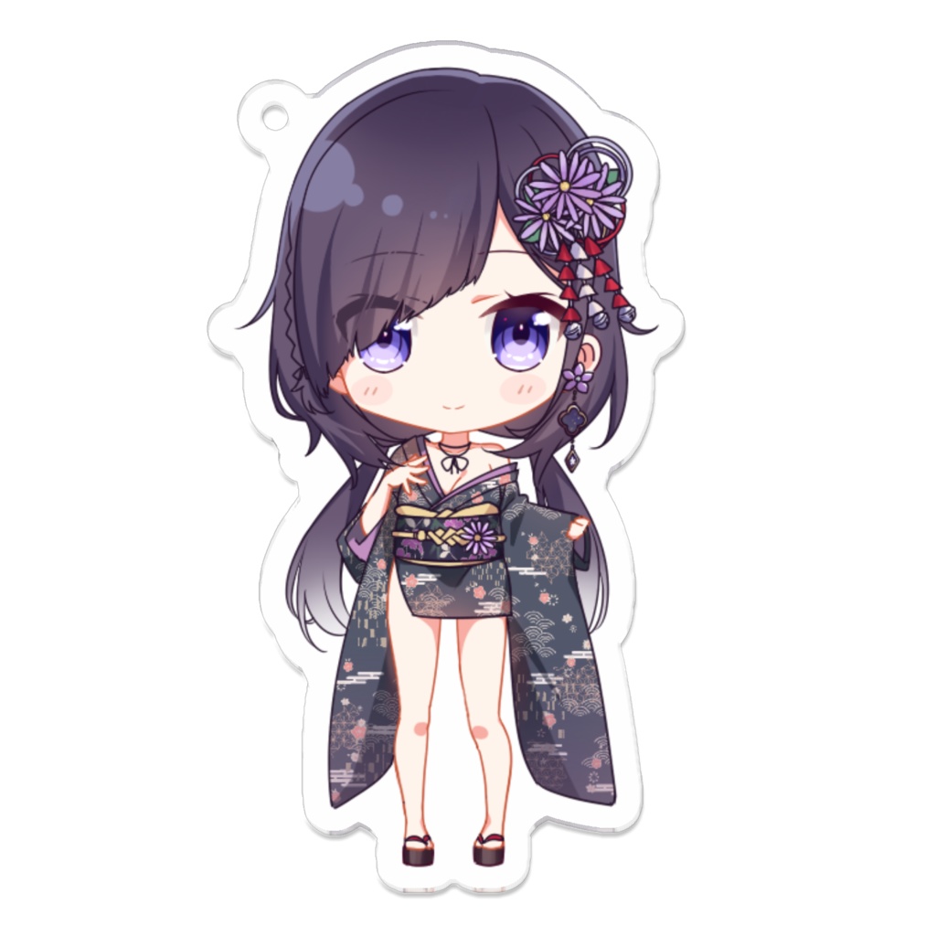 【第一弾　小紫凛　アクリルキーホルダー】