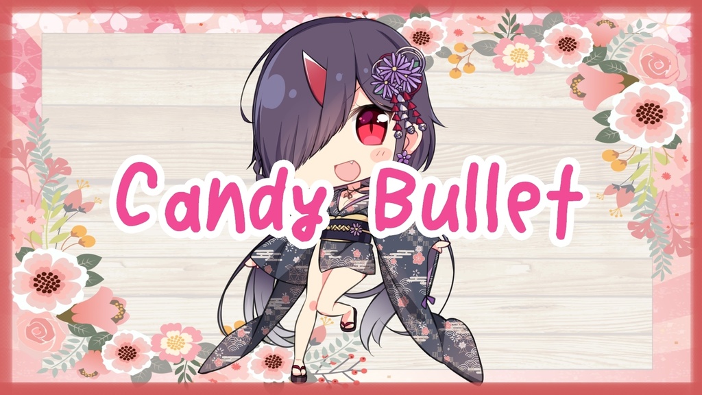 【小紫オリジナルBGM】Candy🍬Bullet　【Happy Hardcore】
