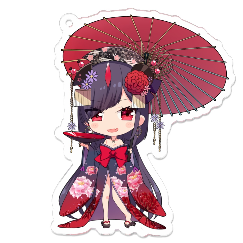 【第二弾　小紫凛　アクリルキーホルダー（鬼）】