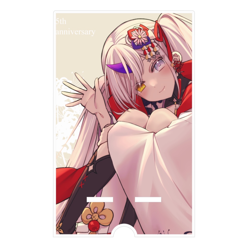 小紫凛 五周年記念衣装グッズ アクリルスマホスタンド